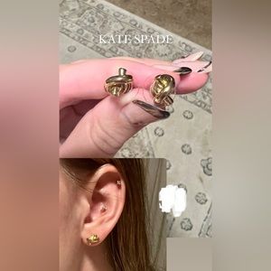 Kate Spade knot earrings